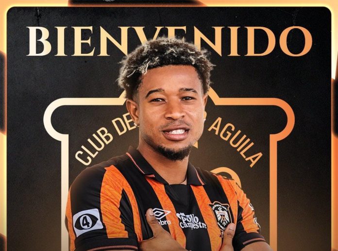 Águila Fichaje El 'Ave Majestuosa' confirmó su segunda llegada. Foto cortesía: CD Águila.