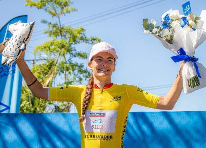 Ainara fue ganadora y extiende su liderato. Foto cortesía: Secretaria de Prensa.