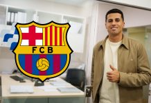 El Barça confirmó el regreso del portugués João Cancelo Cancelo vuelve al conjunto 'Culé'. Foto cortesía: FC Barcelona.