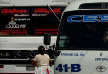 Medidas alternas a la detención para motorista de la Ruta 41-B acusado de homicidio culposo de peatón Foto: Cortesía.