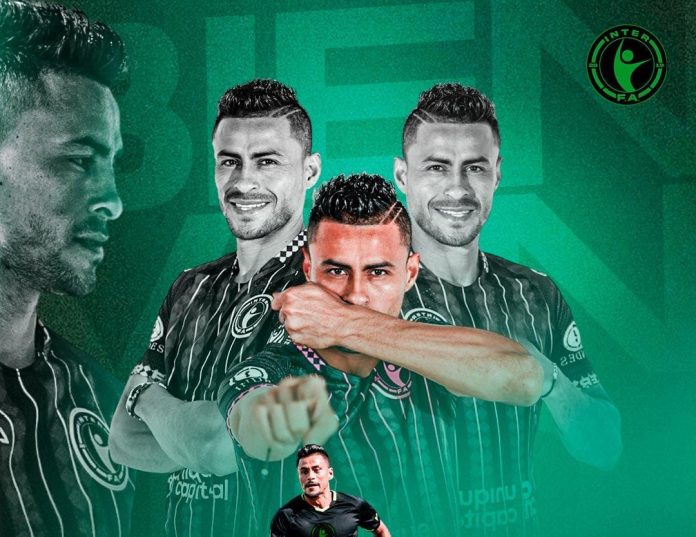 Darwin jugará en el equipo de Santa Tecla. Foto cortesía: Inter FA.