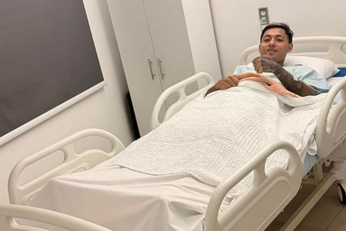 El lateral luego de la operación. Foto cortesía: Diego Flores.