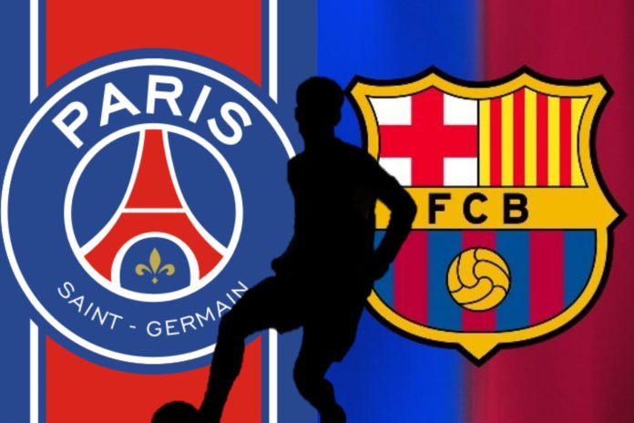 Dro 'Dro' llega a Francia. Foto cortesía: PSG y FC Barcelona.