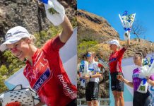 La británica Francesca Hall se llevó el primer Grand Prix del Tour El Salvador La británica se llevó el primer Grand Prix. Foto cortesía: Secretaría de Prensa.