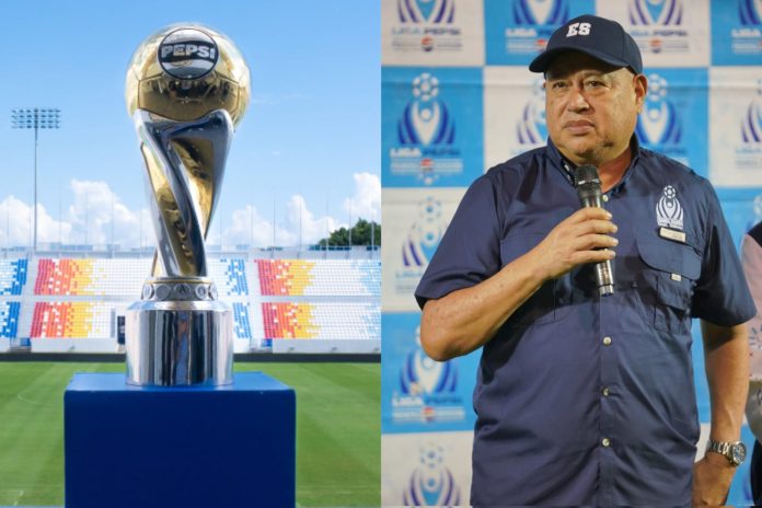 Gálvez El presidente de la liga habló de la recaudación de la final. Foto cortesía: Primera División.
