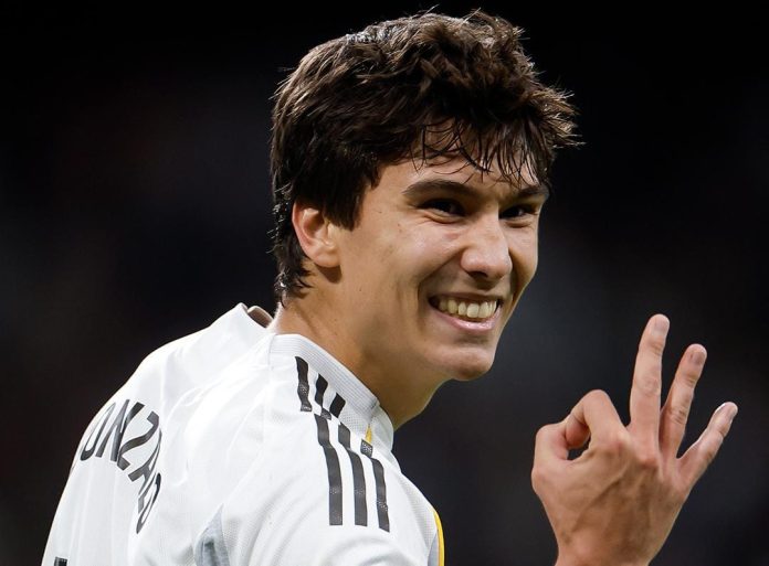 Gonzalo fue la figura del juego con un triplete. Foto cortesía: Real Madrid.