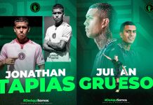 Inter FA confirmó la llegada de dos colombianos: Julián Grueso y Jonathan Tapias Los tecleños ya tienen a sus cuatro extranjeros. Foto cortesía: Inter FA.