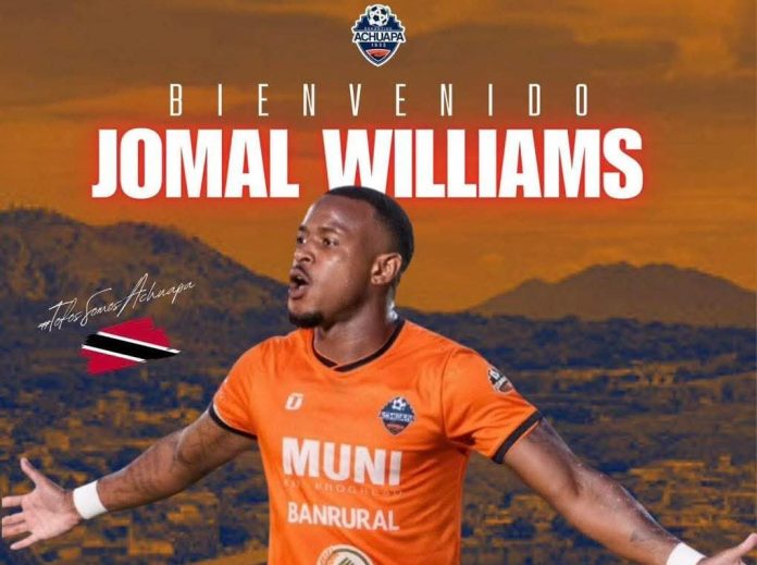 Jomal fue anunciado por su nuevo club. Foto cortesía: Deportivo Achuapa.