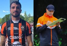 Águila descartó el fichaje del uruguayo Maicol Cabrera Juan Carlos Chávez confirmó que se cayó la operación del uruguayo. Fotos cortesía: CD Águila.