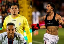 Mario González recibió su primer gol con San Carlos y perdió ante Alajuelense González recibió su primer gol en contra en Costa Rica. Fotos cortesía: San Carlos y Alajuelense.