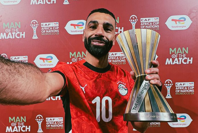 Salah es una de las figuras del torneo. Foto cortesía: AFCON.