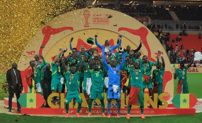 Senegal se quedó con el título. Foto cortesía: AFCON.