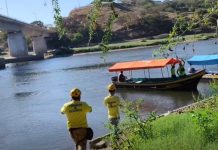Continúa la búsqueda de guatemalteco ahogado en el río Lempa