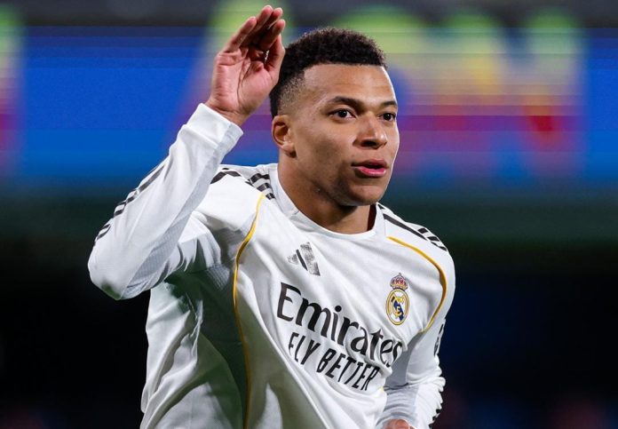 Mbappé marcó su segundo gol con un penalti 'a lo Panenka'. Foto cortesía: Real Madrid. Mbappé marcó su segundo gol con un penalti 'a lo Panenka'. Foto cortesía: Real Madrid.