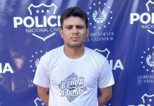 Detienen a sujeto que atacó a un hombre en Apopa Foto: Cortesía.