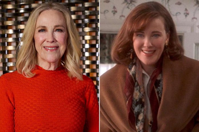 La actriz Catherine O'Hara en Solo en casa. Fotograma