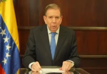 Edmundo González Urrutia hace un llamado a la serenidad “como presidente de los venezolanos” Edmundo González Urrutia, discurso del 10 de enero de 2025 | Captura