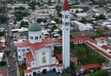 Iglesia Católica aborda el desarme y la cultura de paz en encuentro diocesano en San Salvador Parroquia María Auxiliadora, en San Salvador. Imagen de referencia. Foto: Cortesía.