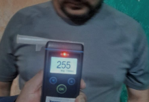 Sujeto detenido por conducir ebrio en San Ignacio