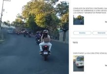 Multan con $300 a conductor de la ruta 6 por circular en sentido contrario y disputarse la vía