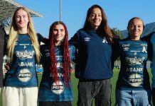 Alianza Women presentó a sus cuatro extranjeras para el Clausura 2026: dos estadounidenses y dos brasileñas De izquierda a derecha: Grace Paradis, Anna Hurley, Amanda Conde y Karoline Verardo. Foto cortesía: Alianza Women.