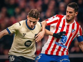 Los "Colchoneros" golearon en el primer asalto. Foto cortesía: FC Barcelona.