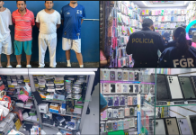 Operativo «Plan Tenaza» desarticula red de receptación de dispositivos robados en el Centro Histórico Foto: Cortesía.