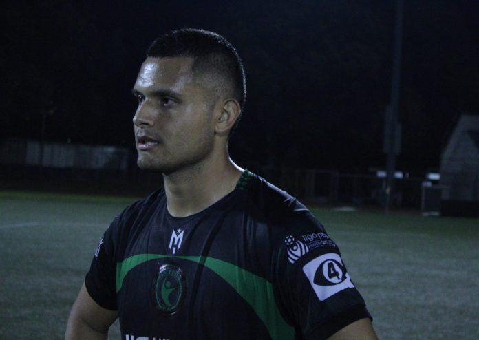 Emerson Mauricio fue la figura. Foto cortesía: Radio YSKL/Rubén Jovel.