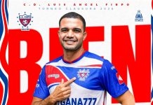 Firpo confirmó a su último fichaje extranjero: el paraguayo Marcelo Ferreira Ferreira es el nuevo fichaje 'Pampero'. Foto cortesía: Luis Ángel Firpo.