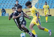 Municipal Limeño dejó escapar la victoria sobre el final ante Hércules Hubo empate en el Cuscatlán. Foto cortesía: Municipal Limeño.