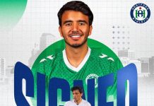 Hay un nuevo legionario: Andrés Hernández jugará en Estados Unidos Hernández jugará en Estados Unidos. Foto cortesía: Hartford Athletic.
