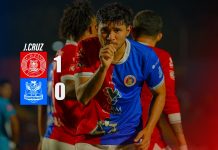 FAS logró vencer a Zacatecoluca en el Quiteño con un gol agónico Cruz anotó el gol definitivo para los 'Tigrillos'. Foto cortesía: FAS.
