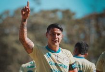 FAS sumó su primera victoria en Copa Presidente ante un gran Izalco Santamaría anotó el primero del juego. Foto cortesía: CD FAS.