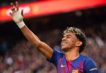 Con un triplete de Lamine Yamal, el Barcelona vence al Villarreal y sigue líder Un gran Lamine guió a los 'Culés'. Foto cortesía: FC Barcelona.