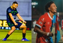 Así está la tabla de goleadores de la Primera División luego de la fecha siete Mauricio y Medrano anotaron esta fecha. Foto cortesía: Inter FA y FAS.