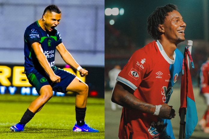 Mauricio y Medrano anotaron esta fecha. Foto cortesía: Inter FA y FAS.