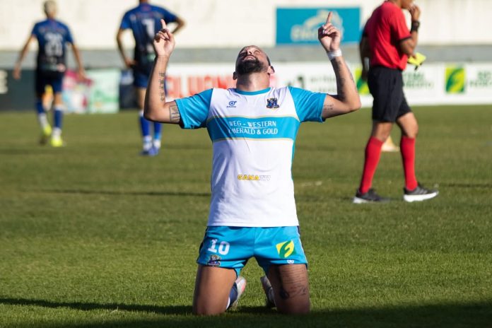 Mier Mier le dio el segundo punto a los 'Tecolotes'. Foto cortesía: Zacatecoluca FC.