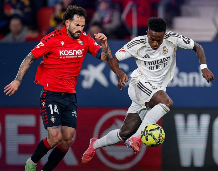 Osasuna Madrid Los 'Merengues' cayeron en Pamplona. Foto cortesía: Real Madrid.