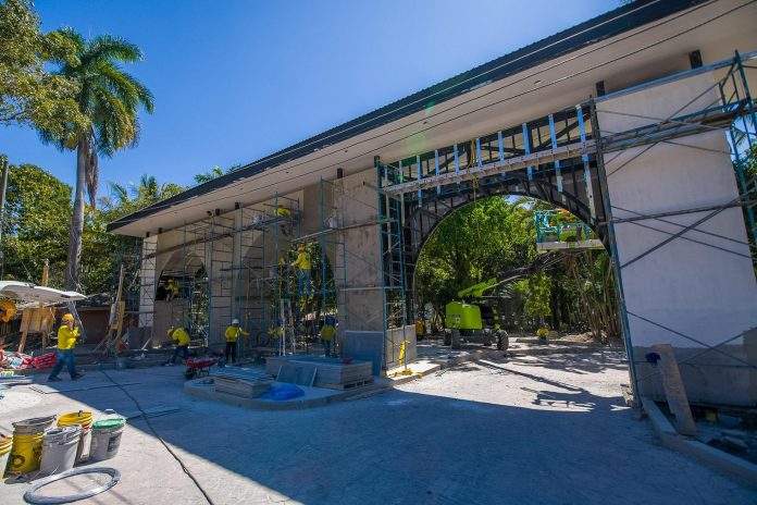 Proceso de remodelación del Parque Recreativo Apulo.