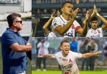 Gonzalo Sibrián, presidente de Alianza, confirmó pláticas para la renovación de Narciso Orellana y Henry Romero Sibrián habló de la renovación de Orellana y Romero. Fotos cortesía: Alianza FC.