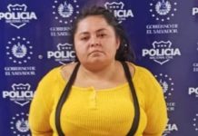 Detienen a mujer por agredir a su cónyuge en La Paz Este Foto: Cortesía.