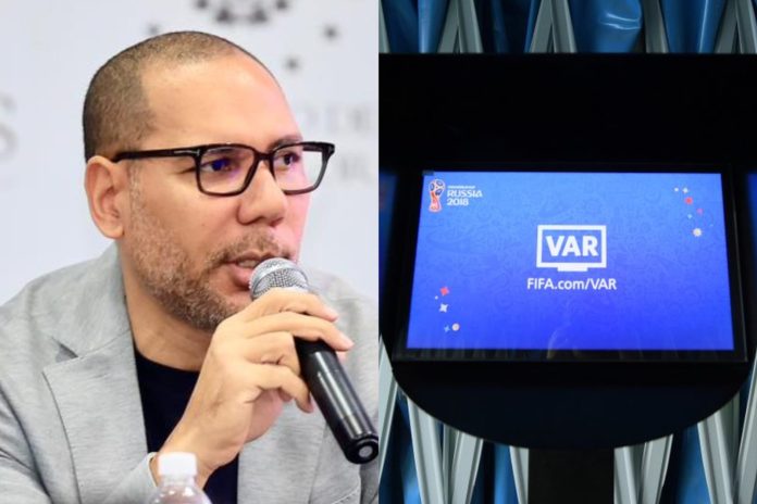 Bukele habló de la incorporación de la tecnología: Foto cortesía: FESFUT y FIFA.