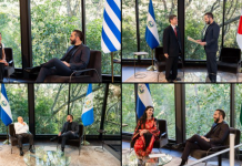 El Salvador recibe acreditación de nuevos embajadores de Japón, Guatemala, Palestina y Uruguay Foto: Cortesía.