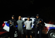 Capturan a dos sujetos señalados de asesinar a un hombre en San Vicente
