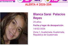 Joven salvadoreña reportada como desaparecida en Guatemala es encontrada sin vida