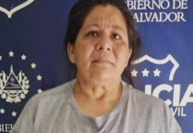 Mujer con tatuajes alusivos a pandilla es detenida en Moncagua