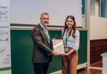 Científica salvadoreña es galardonada en Austria por investigación sobre fertilización en vertebrados asistida con IA