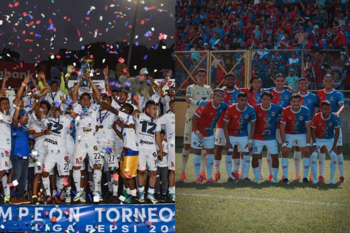 Los 'Albos' recordaron su campeonato invicto. Foto cortesía: Alianza y FAS.