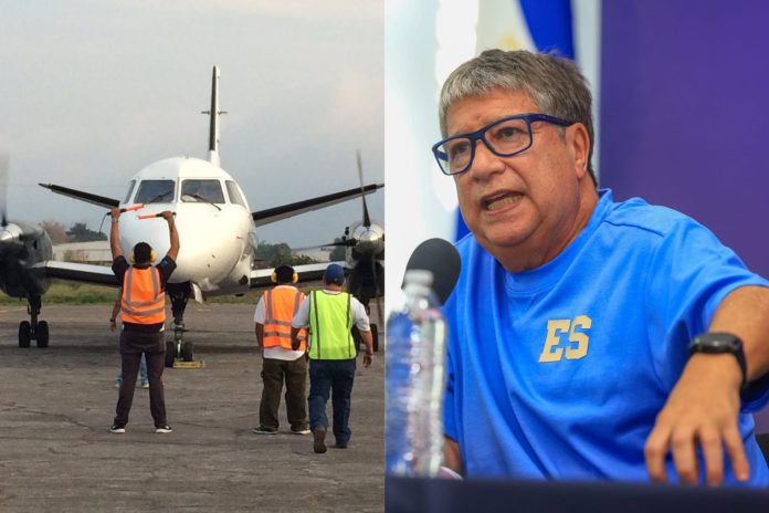 El Salvador tuvo complicaciones de camino a República Dominicana. Foto cortesía: La Selecta.