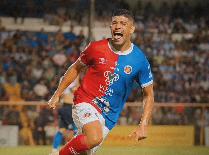 Bonilla Metapán Bonilla volvió a anotar. Foto cortesía: FAS.